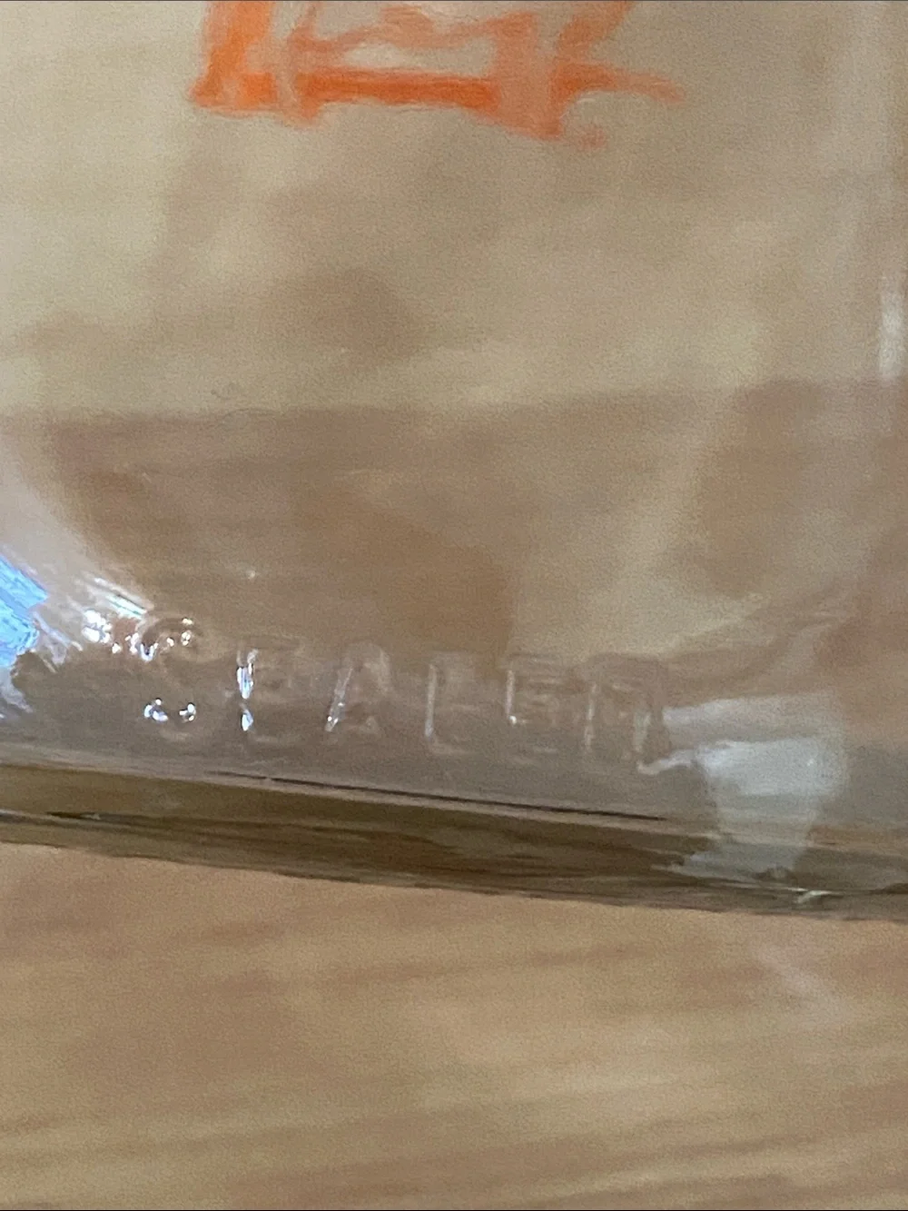Mulenberg Dairy Pint Vintage Milk Bottle